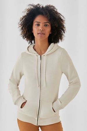 Women´s Organic Zipped Hood Jacket