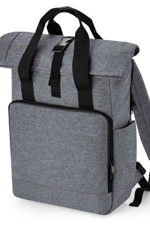 Recycled Twin Handle Roll-Top Laptop Backpack