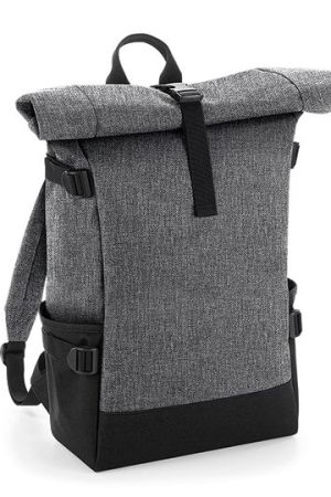 Block Roll-Top Backpack