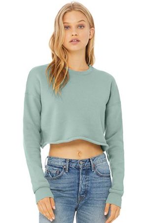 Women´s Cropped Crew Fleece