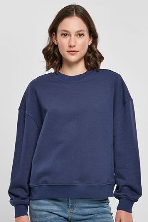 Ladies Oversized Crewneck Sweatshirt