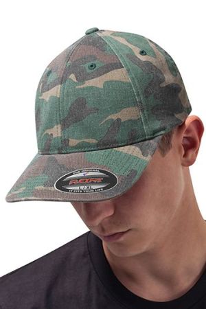 Flexfit Garmet Washed Camo Cap