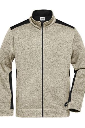 Men´s Knitted Workwear Fleece Jacket -STRONG-