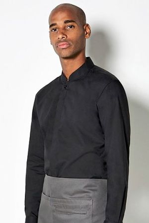 Men´s Tailored Fit Mandarin Collar Shirt Long Sleeve