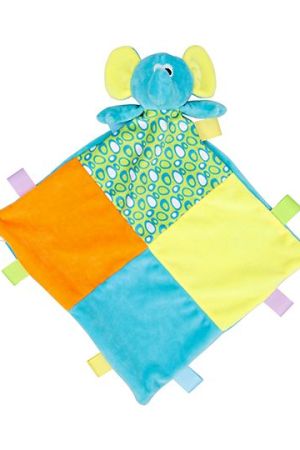 Baby Multi Coloured Comforter With Rattle