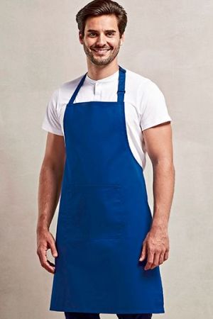 Colours Collection Bib Apron With Pocket