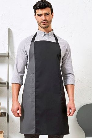 Colours Collection Contrast Bib Apron