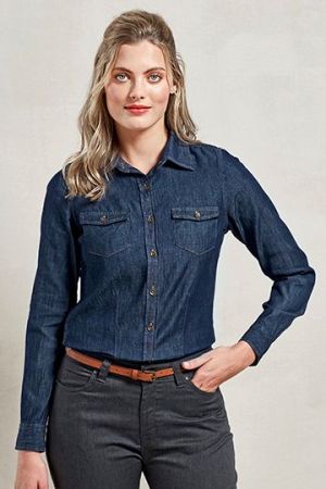 Women´s Jeans Stitch Denim Shirt