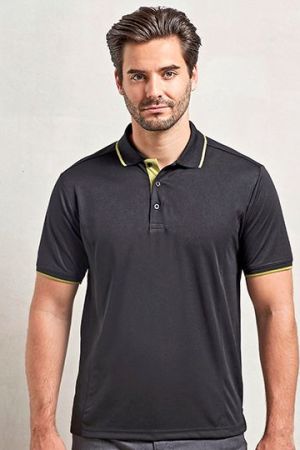 Men´s Contrast Coolchecker® Polo