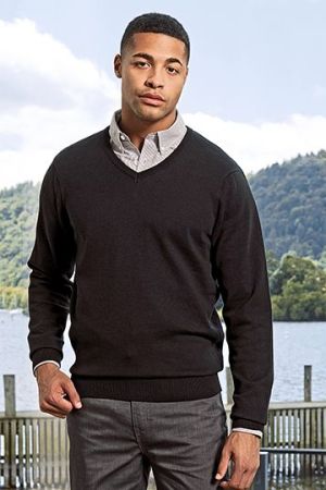 Men´s V-Neck Knitted Sweater