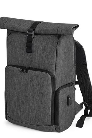 Q-Tech Charge Roll-Top Backpack