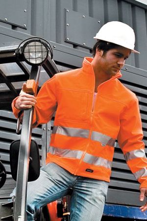 High Vis Soft Shell Jacket