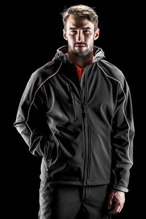 Hooded Soft Shell Jacket