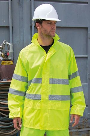 High Vis Waterproof Suit