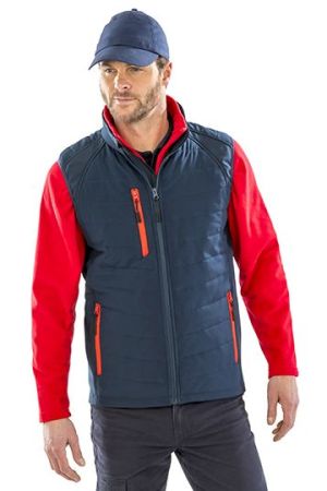 Recycled Compass Padded Softshell Gilet