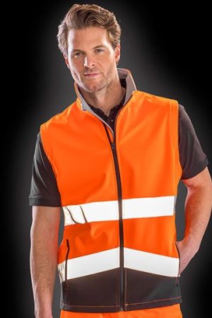 Printable Safety Softshell Gilet