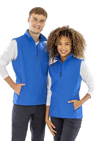 Women´s Recycled 2-Layer Printable Softshell Bodywarmer