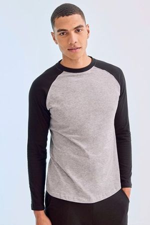 Men´s Long Sleeved Baseball T