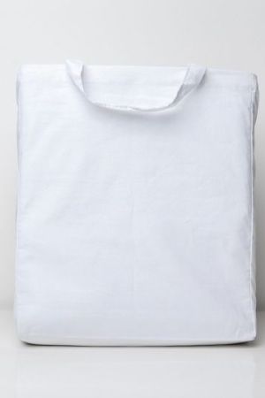 Cotton Bag Side Fold Short Handles