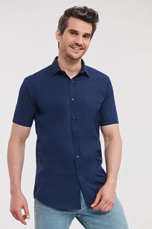 Men´s Short Sleeve Fitted Ultimate Stretch Shirt