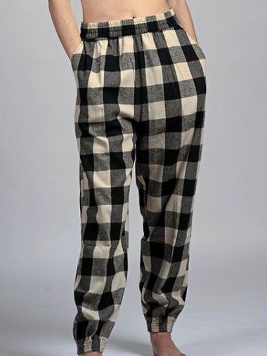 Flannel Jogger Pant