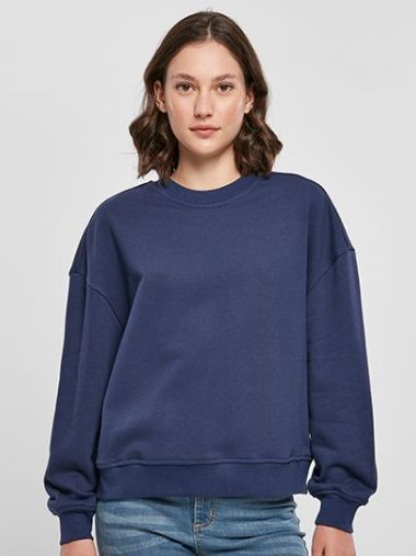 Ladies Oversized Crewneck Sweatshirt