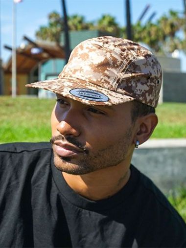 Digital Camo Jockey Cap