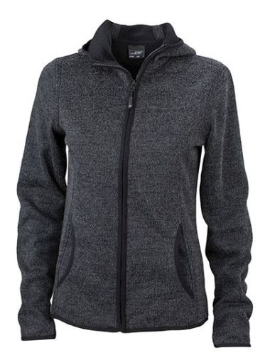 Ladies´ Knitted Fleece Hoody