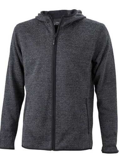 Men´s Knitted Fleece Hoody