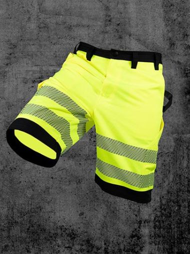 EOS Hi-Vis Workwear Shorts With Printing Areas