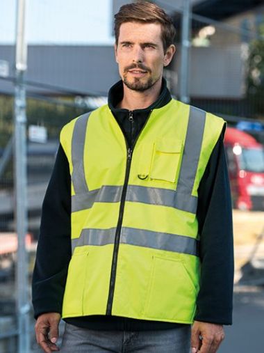 Hi-Vis Reversible Safety Bodywarmer Ural 2-in-1