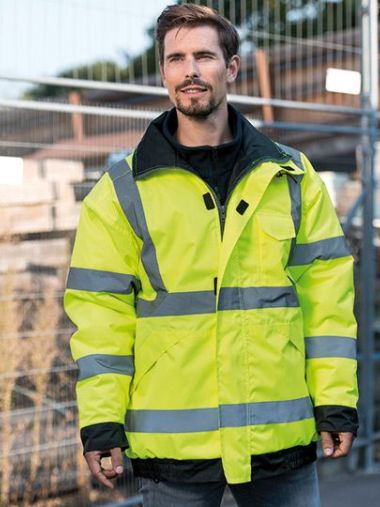 Premium Hi-Vis Rain-Jacket Tampere