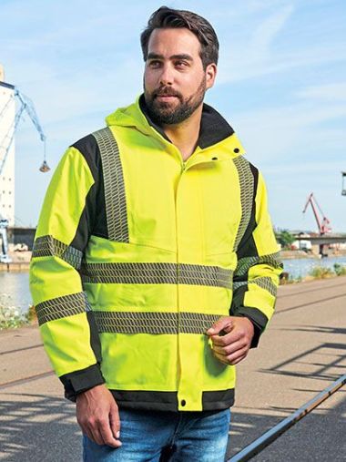 Premium Printable Hi-Vis Softshell Safety Jacket Copenhagen