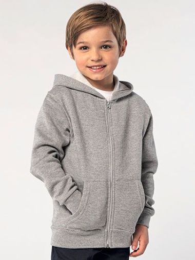 Kids´ Zip Hoodie Stone