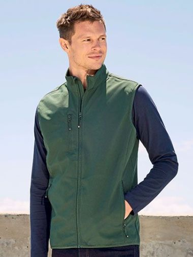 Men´s Falcon Zipped Softshell Bodywarmer