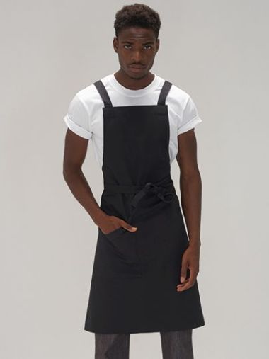 Statement Crossover Bib Apron