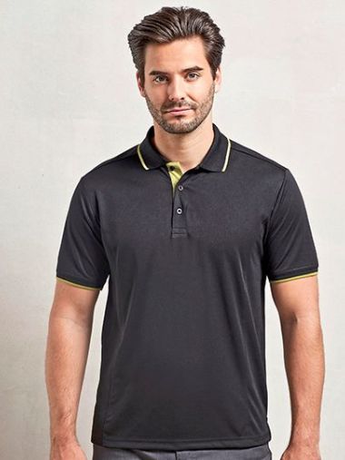 Men´s Contrast Coolchecker® Polo