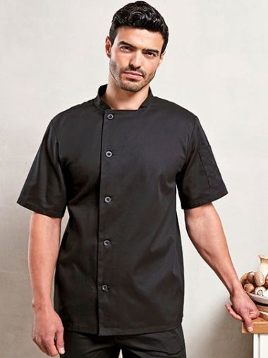 Essential Short Sleeve Chef´s Jacket