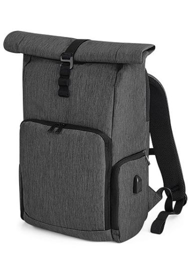 Q-Tech Charge Roll-Top Backpack