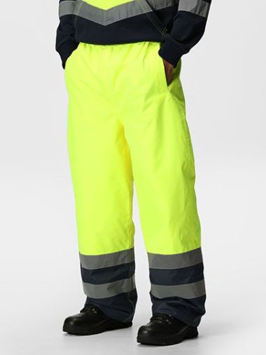 Pro Hi Vis Insulated Overtrouser