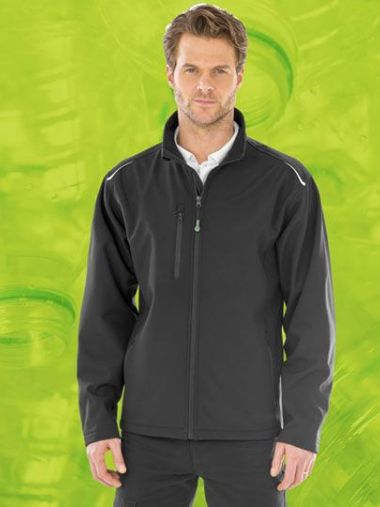 Recycled 3-Layer Printable Softshell Jacket