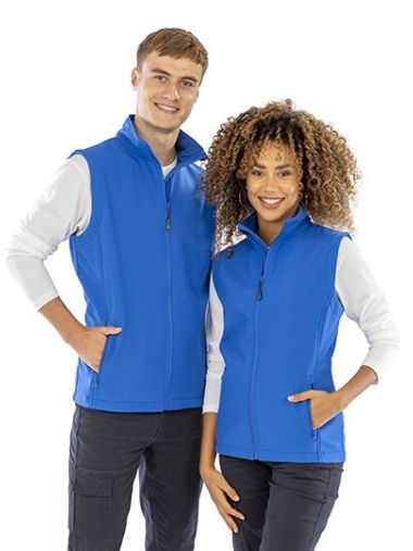 Women´s Recycled 2-Layer Printable Softshell Bodywarmer