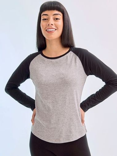 Women´s Long Sleeved Baseball T