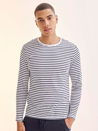 Unisex Long Sleeved Striped T