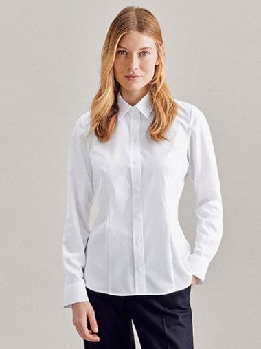 Women´s Blouse Regular Fit Oxford Longsleeve