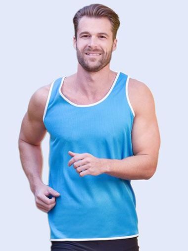 Men´s Contrast Sports Vest