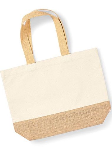 Jute Base Canvas Bag