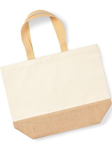 Jute Base Canvas Bag XL