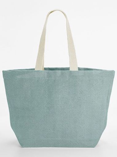 Soft Washed Jute Beach Bag