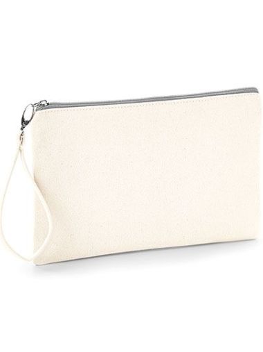 Canvas Wristlet Pouch